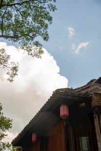 传统民居晴空小景