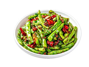 香辣干煸四季豆
