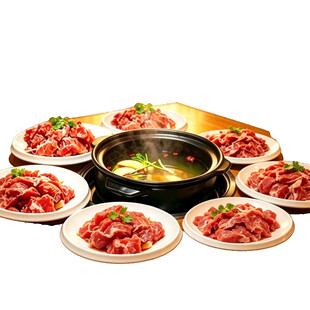 鲜切牛肉火锅套餐