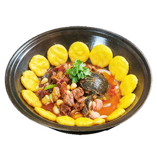 地锅甲鱼贴饼