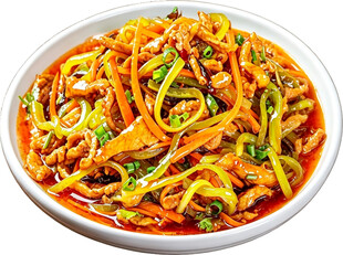 红油香辣特色粉条