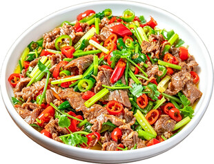 香辣小炒黄牛肉