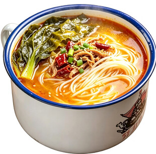 酸菜红汤米线
