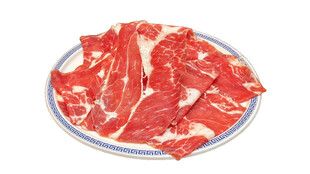 盘装新鲜瘦猪肉片