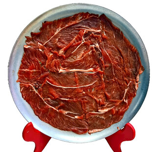 盘装鲜切生牛肉
