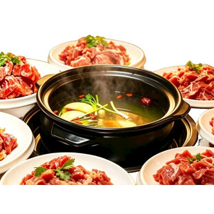 鲜切牛肉火锅