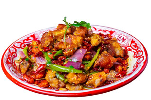 香辣爆炒鸡块