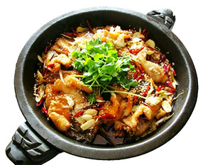 石锅香辣虾