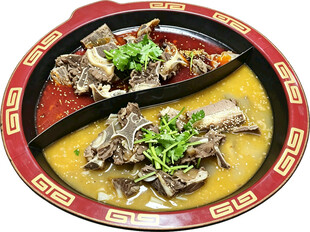 双味牛羊鸳鸯锅