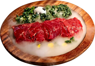 冰镇鲜切生牛肉