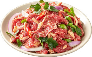 生拌牛肉