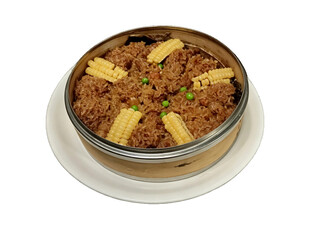 竹笼粉蒸肉