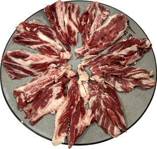盘装鲜切雪花牛肉