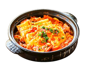 石锅泡菜烧豆腐