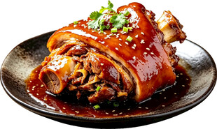 红烧酱肘子特色菜品