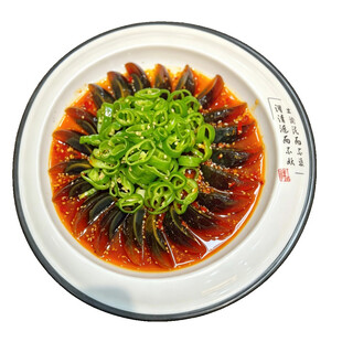 红油青椒皮蛋