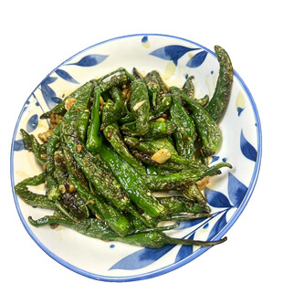 蒜香炒青椒