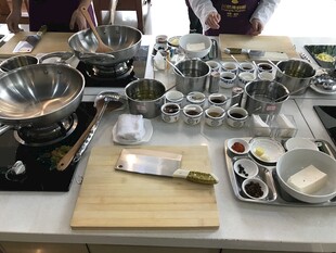 烹饪备料操作台