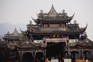 中式古建楼阁