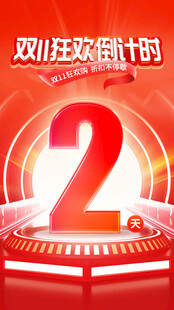 双11狂欢倒计时2天