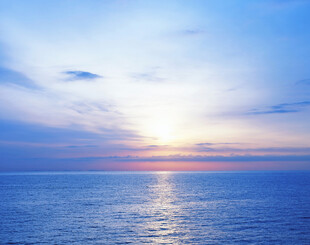 海上日出唯美海景