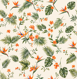 热带花