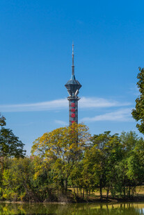 晴空电视塔林间景观