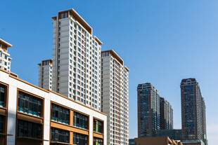 城市高层住宅建筑群