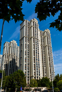 城市高层住宅建筑群