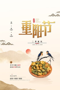 重阳节传统节日海报