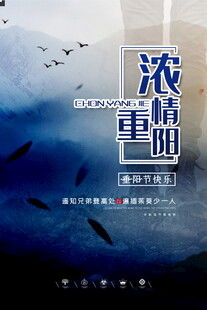 浓情重阳主题海报