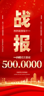 双十一销售战报