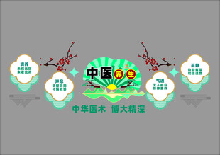 中医文化主题宣传墙