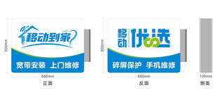 移动门店灯箱标识设计