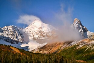 雪山高原自然风光