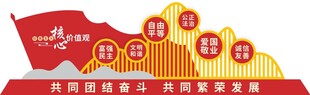 党建宣传立体造型