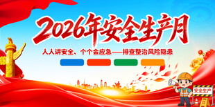 安全生产月展板