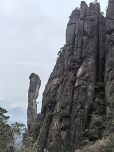 花岗岩奇峰怪石景观