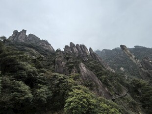 青山奇峰山野风光