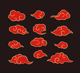 矢量祥云