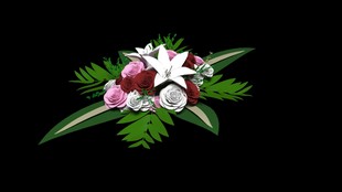 签到桌花
