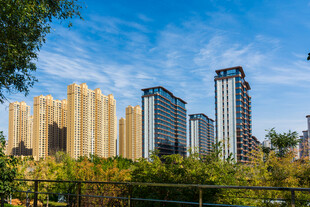 城市高层住宅建筑群