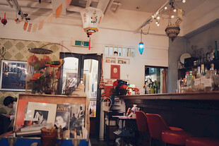 复古怀旧小店室内场景