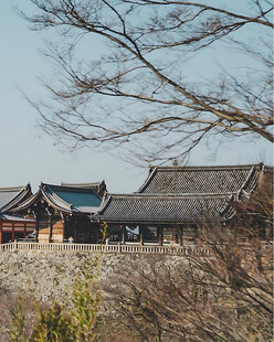 郊野古建冬日风光