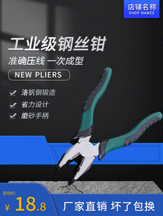工业级钢丝钳宣传海报