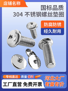 304不锈钢螺丝垫圈