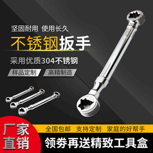 不锈钢扳手产品宣传图