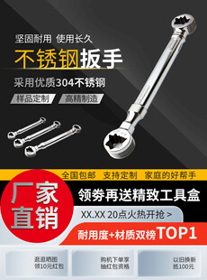不锈钢扳手促销宣传海报
