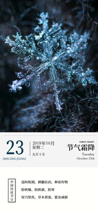 古书法乐字日历页