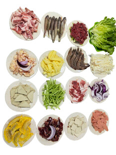 多样生鲜食材集合